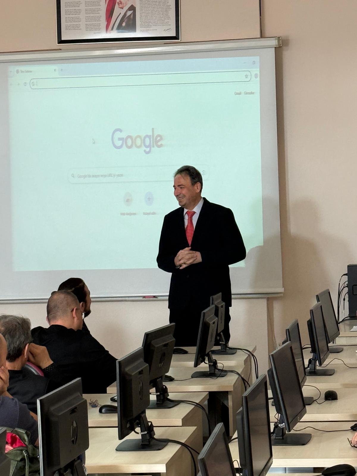 Prof. Dr. Alper AYTEKİN’den Eğitim Fakültesi’nde EDS Bilgilendirmesi